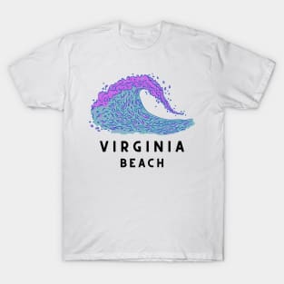 Virginia Beach - Wave T-Shirt